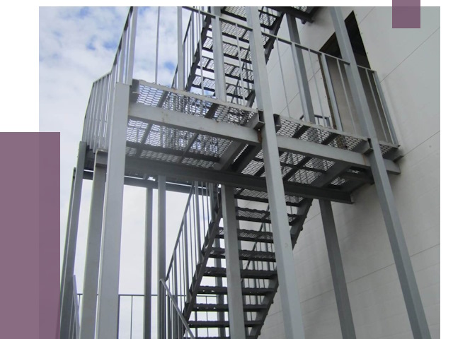 Монтаж пожарных лестниц в Учалах от 7727 руб.