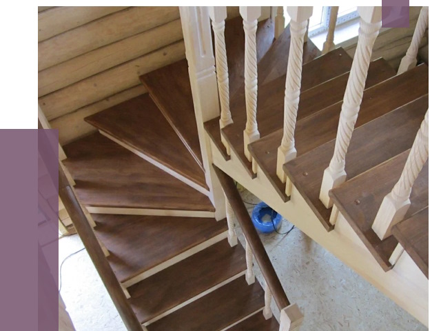 Реставрация деревянных лестниц в Учалах от 4270 руб.