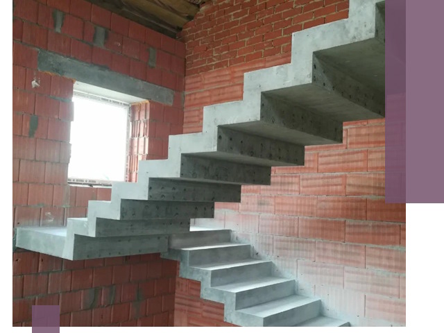 Бетонные лестницы под ключ в Учалах: монтаж, демонтаж, ремонт