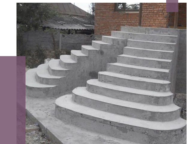 Монтаж бетонных лестниц в Учалах от 4270 руб. 