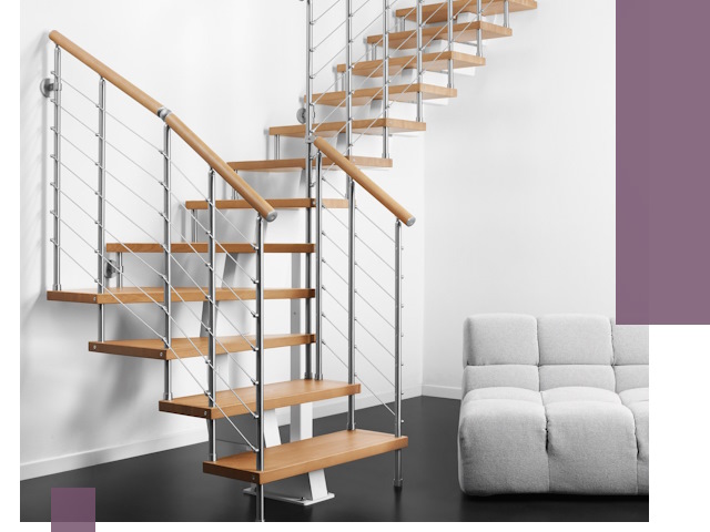 Модульные лестницы под ключ в Учалах — монтаж и изготовление