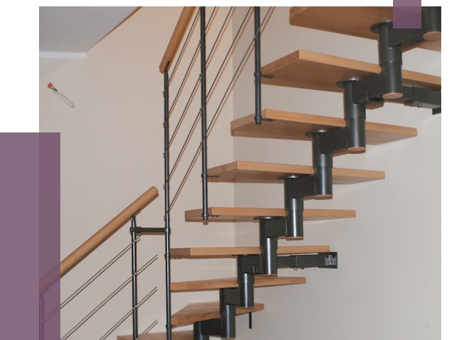 Изготовление модульных лестниц в Учалах от 11438 руб. 