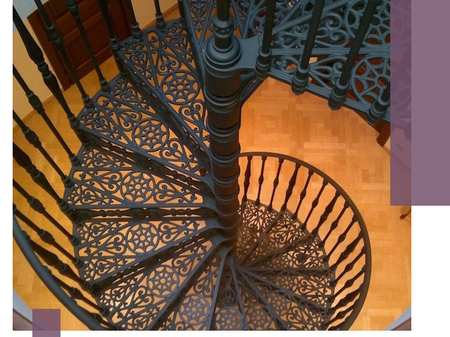 Винтовые лестницы под ключ в Учалах: производство и монтаж