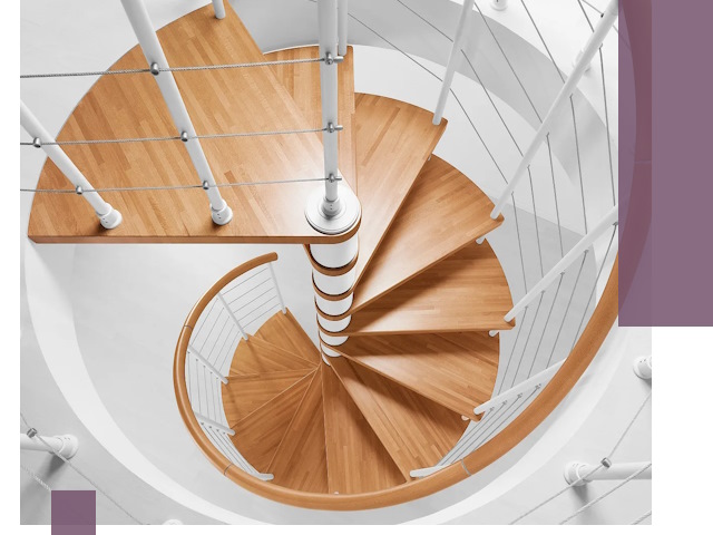 Изготовление винтовых лестниц под ключ в Учалах