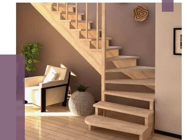 Изготовление Г-образных лестниц в Учалах от 18809 руб. 