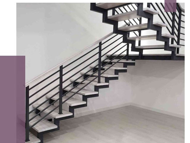 Лестницы на металлокаркасе под ключ в Учалах от 12709 руб. | ПРОЛЁТ-Члы