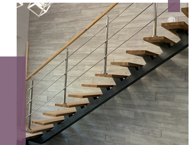 Изготовление лестниц на монокосоуре в Учалах от 75744 руб. 
