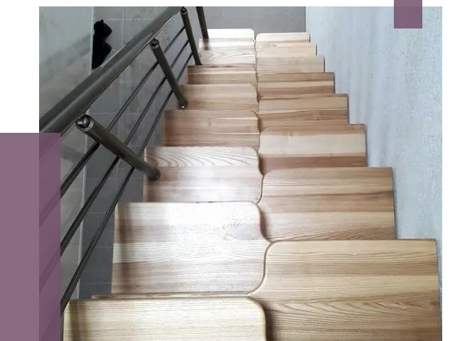 Лестницы гусиный шаг в Учалах от 12963 руб. под ключ | ПРОЛЁТ-Члы