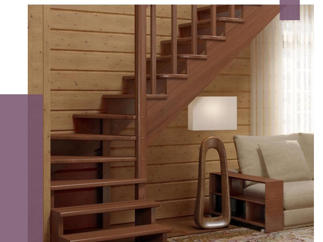 Лестницы эконом класса в Учалах от 18148 руб. бюджетные решения