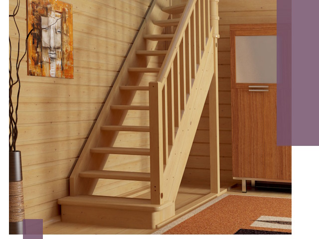 Лестницы эконом класса под ключ в Учалах — недорого и быстро