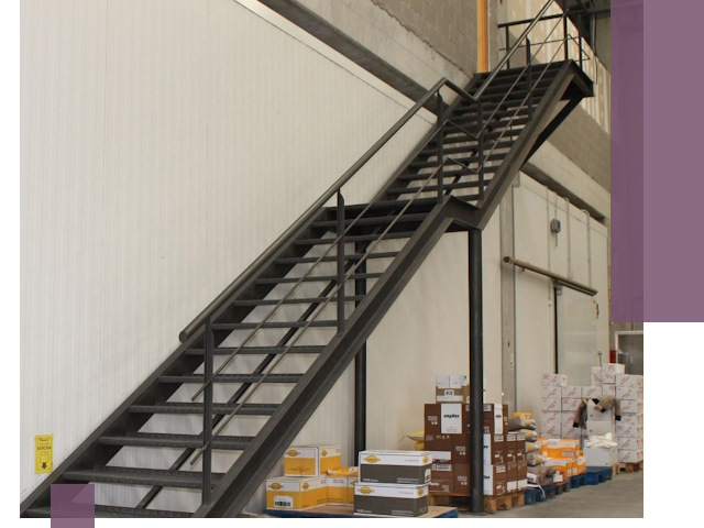 Лестницы для производства в Учалах — изготовление и монтаж