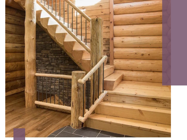 Лестницы в баню под заказ и профессиональный монтаж в Учалах