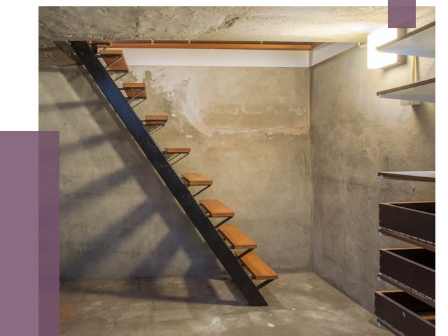 Лестницы в подвал в Учалах от 13065 руб. — монтаж | ПРОЛЁТ-Члы