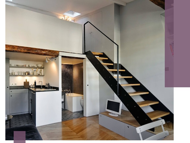 Лестницы на антресоль под ключ в Учалах — изготовление и монтаж