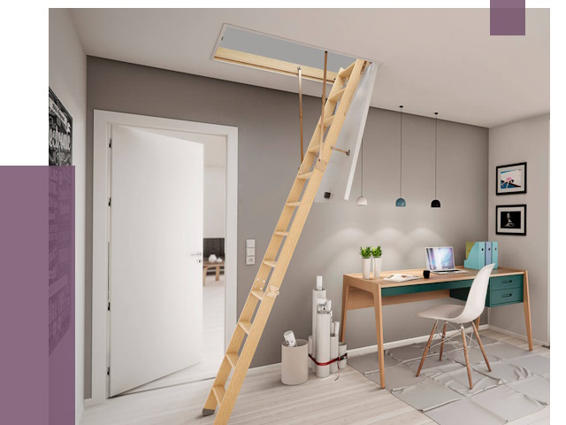 Чердачные лестницы в Учалах — от 14488 руб. | ПРОЛЁТ-Члы