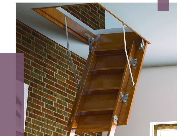 Установка чердачной лестницы в Учалах от 7778 руб. | ПРОЛЁТ-Члы