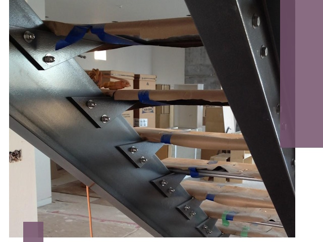 Усиление лестничных конструкций и усиление опор в Учалах