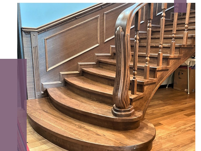 Дубовые лестницы под ключ в Учалах от 175381 руб. — ПРОЛЁТ-Члы