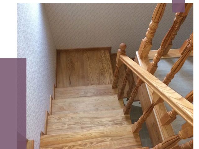 Сосновые лестницы в Учалах под ключ от 8032 руб.  | ПРОЛЁТ-Члы