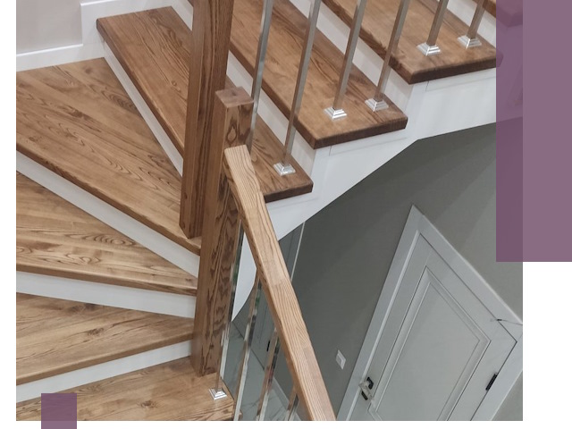 Обшивка металлических лестниц под ключ в Учалах