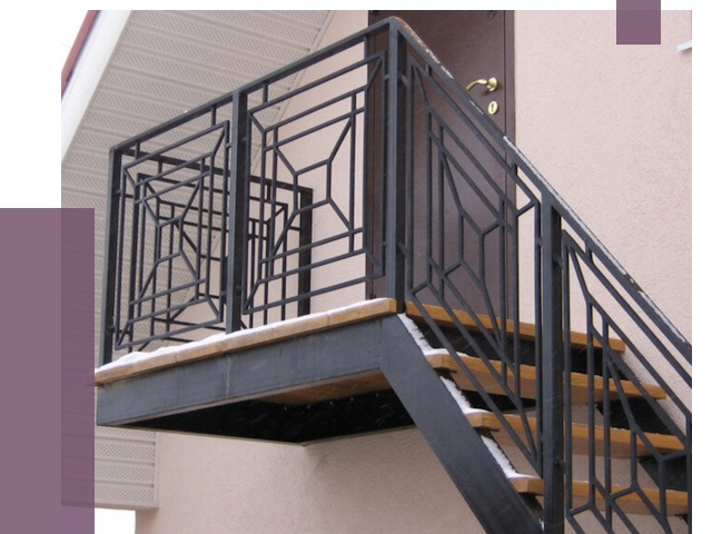 Металлические перила в Учалах от 4270 руб.  | ПРОЛЁТ-Члы