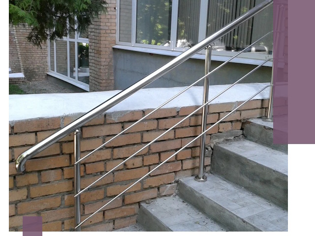 Перила из нержавеющей стали высокого качества в Учалах