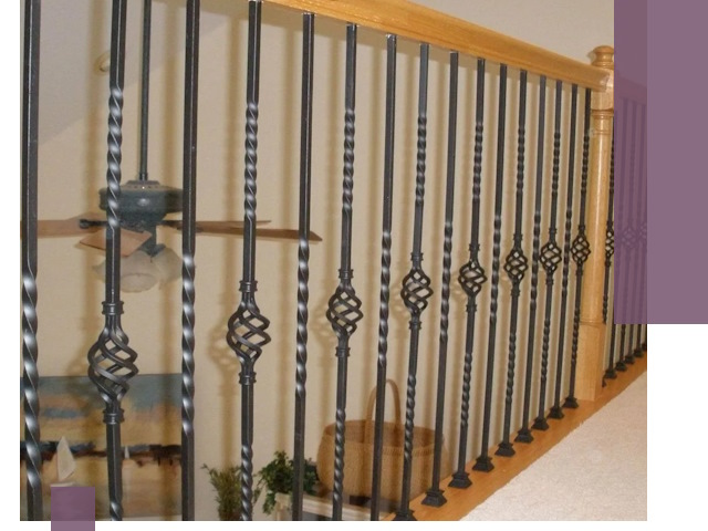 Изготовление и монтаж кованных перил в Учалах под ключ