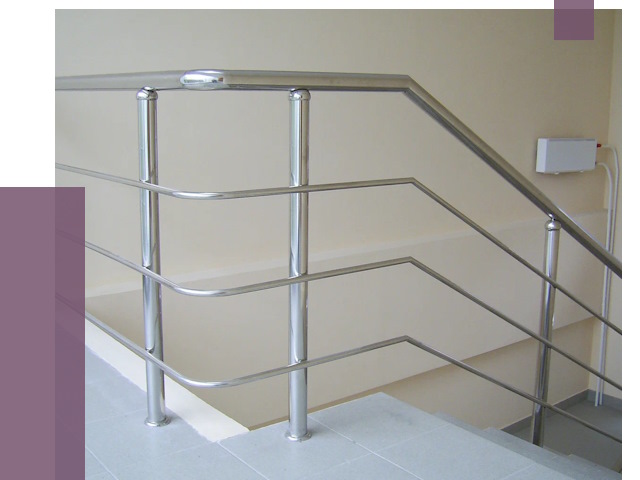 Алюминиевые перила в Учалах от 6304 руб. под ключ | ПРОЛЁТ-Члы