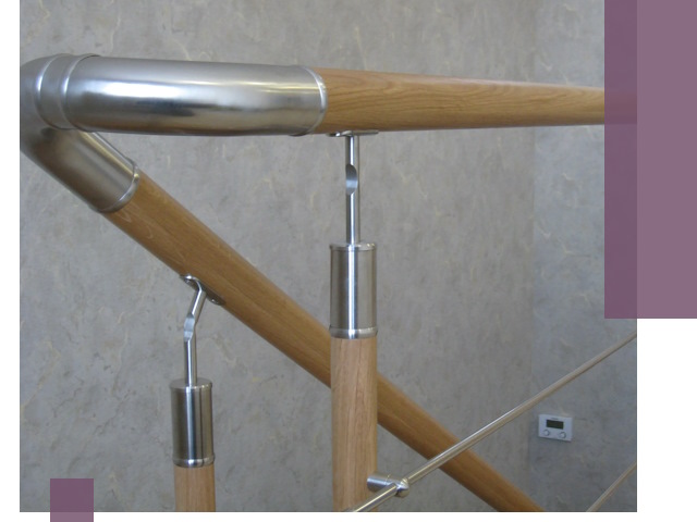 Комбинированные перила на заказ в Учалах — монтаж и производство