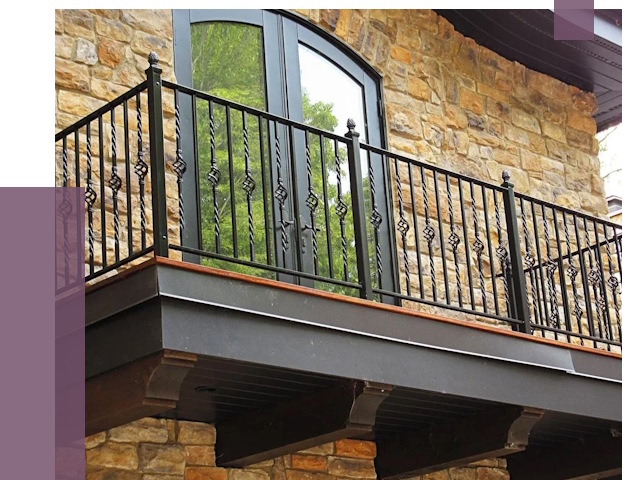 Балконные ограждения в Учалах от 7981 руб. — купить | ПРОЛЁТ-Члы