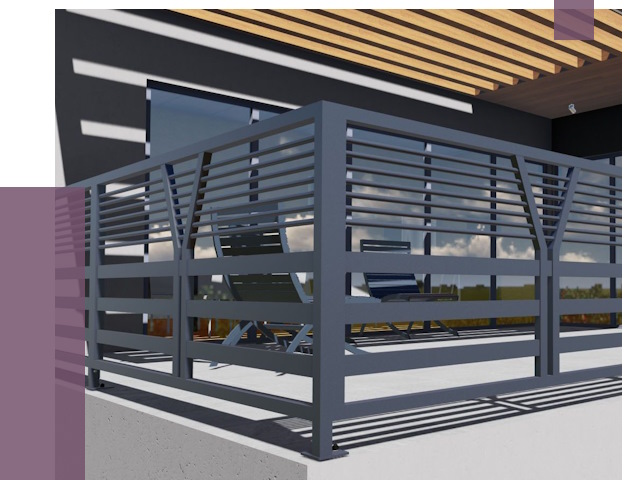 Изготовление балконных ограждений в Учалах от 10675 руб. | ПРОЛЁТ-Члы