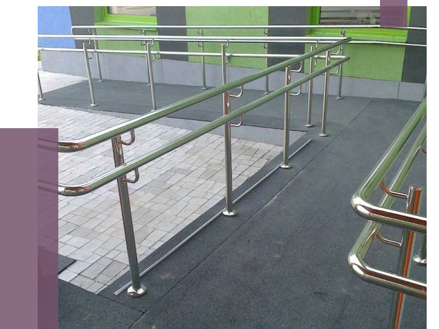Ограждения пандусов в Учалах от 4321 руб. монтаж | ПРОЛЁТ-Члы