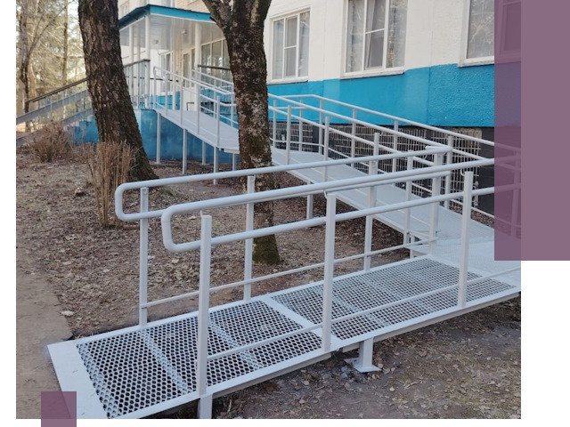 Пандусы под ключ в Учалах: изготовление, монтаж и демонтаж