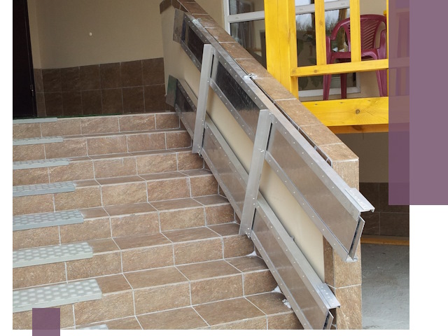 Откидные пандусы под ключ в Учалах — монтаж и демонтаж