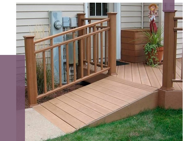 Пандус на крыльцо в Учалах под ключ от 7727 руб.