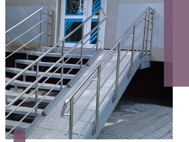 Пандус на крыльцо под ключ в Учалах: монтаж и изготовление