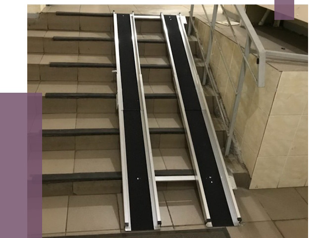 Установка пандуса в подъезд в Учалах от 7930 руб. под ключ | ПРОЛЁТ-Члы