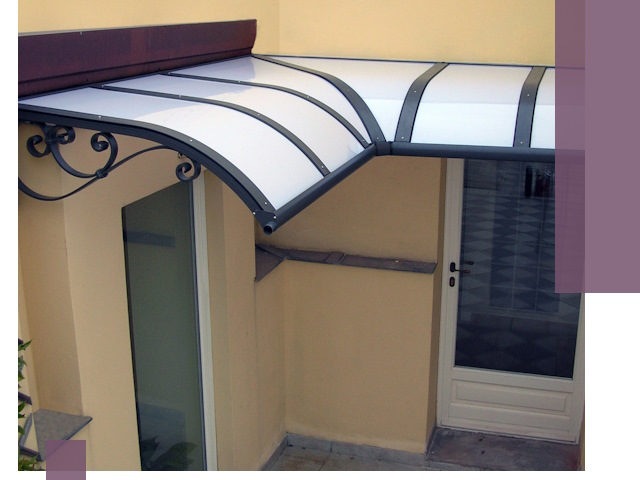 Монтаж козырьков любой сложности в Учалах под ключ