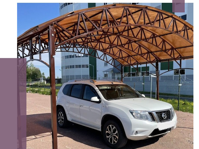 Недорогие навесы в Учалах от 42701 руб.  | ПРОЛЁТ-Члы