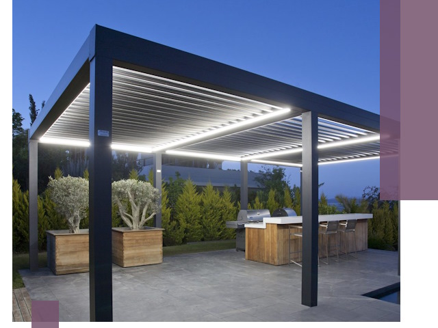 Навесы отдельно стоящие под ключ в Учалах из металла и поликарбоната