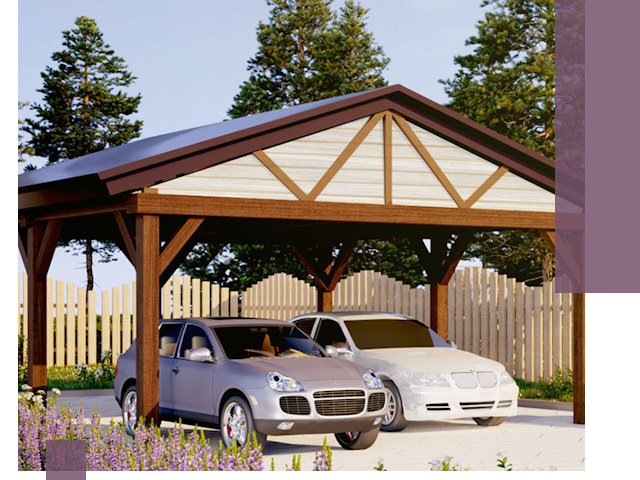 Навесы для автомобиля в Учалах — изготовление и монтаж