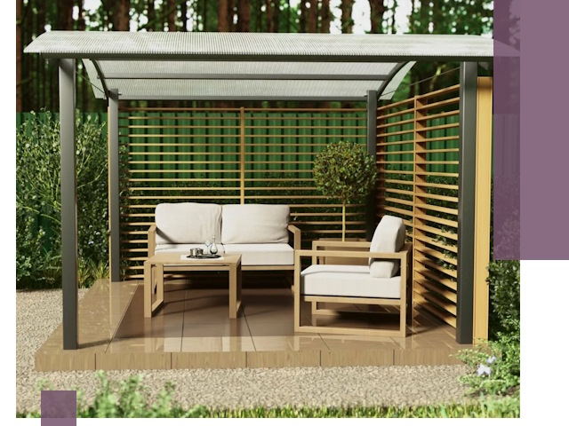 Навесы для дачи в Учалах: изготовление, монтаж и демонтаж