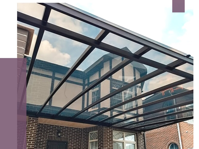 Навесы из поликарбоната в Учалах от 8561 руб. под ключ — ПРОЛЁТ-Члы