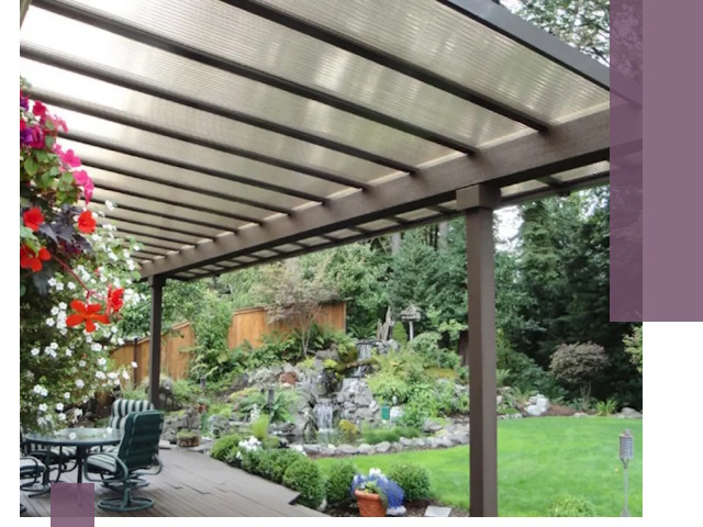 Навесы из поликарбоната под ключ в Учалах быстро и надёжно