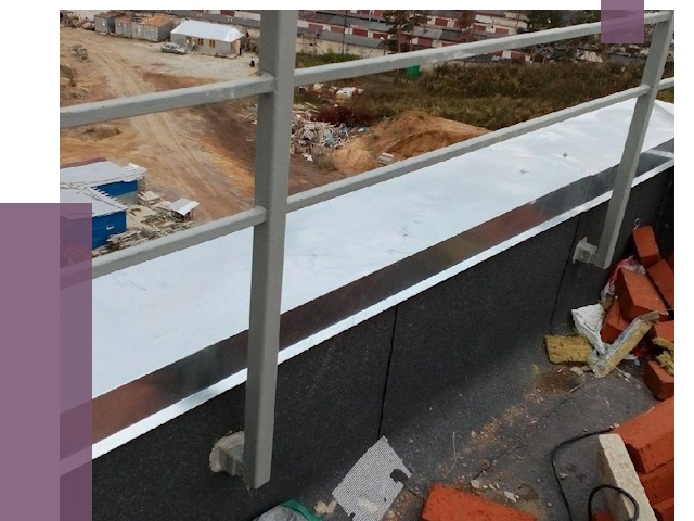 Монтаж парапетов в Учалах от 4270 руб.  | ПРОЛЁТ-Члы