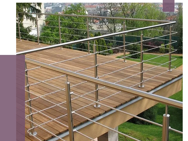 Алюминиевые парапеты в Учалах под ключ от 7727 руб. 