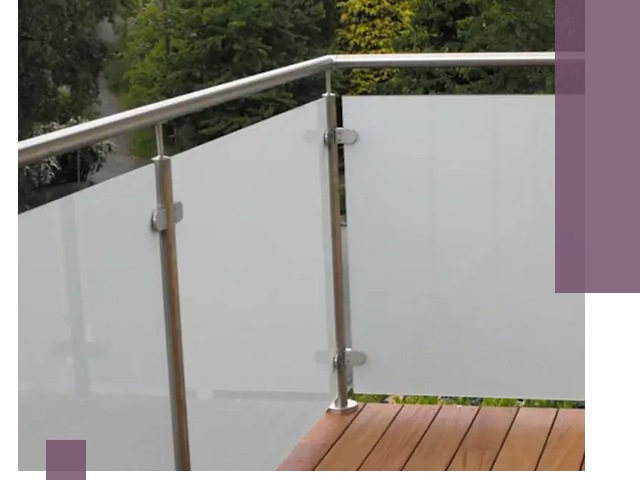 Алюминиевые парапеты для балконов и террас в Учалах