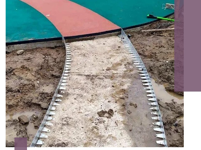 Металлические бордюры для дорожек в Учалах — монтаж и изготовление