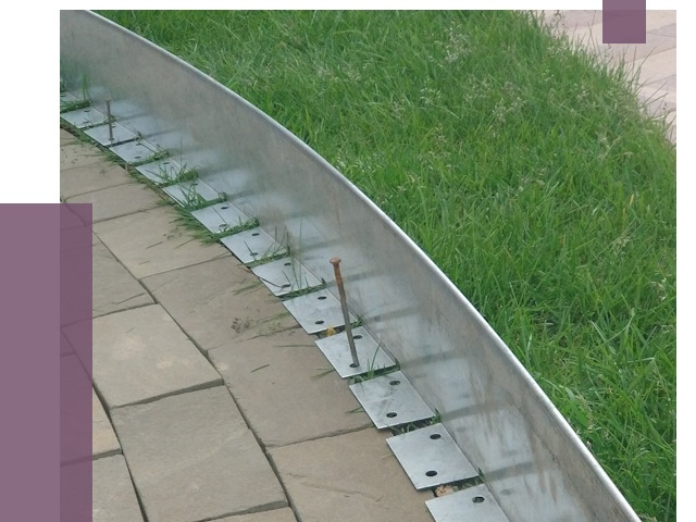 Металлические бордюры для тротуаров в Учалах от 8642 руб.