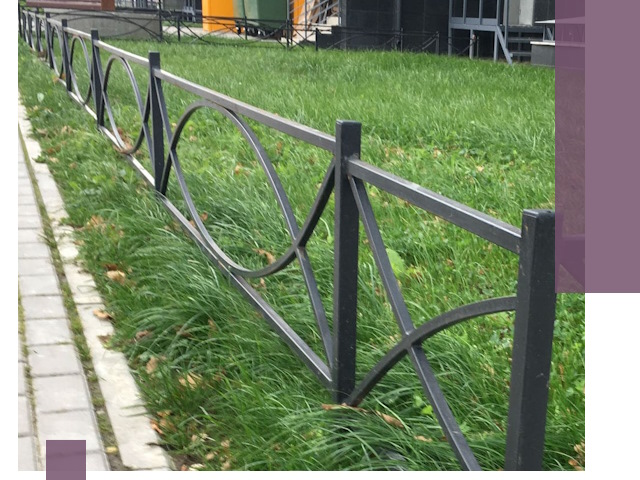 Газонные ограждения из металла в Учалах — монтаж и продажа